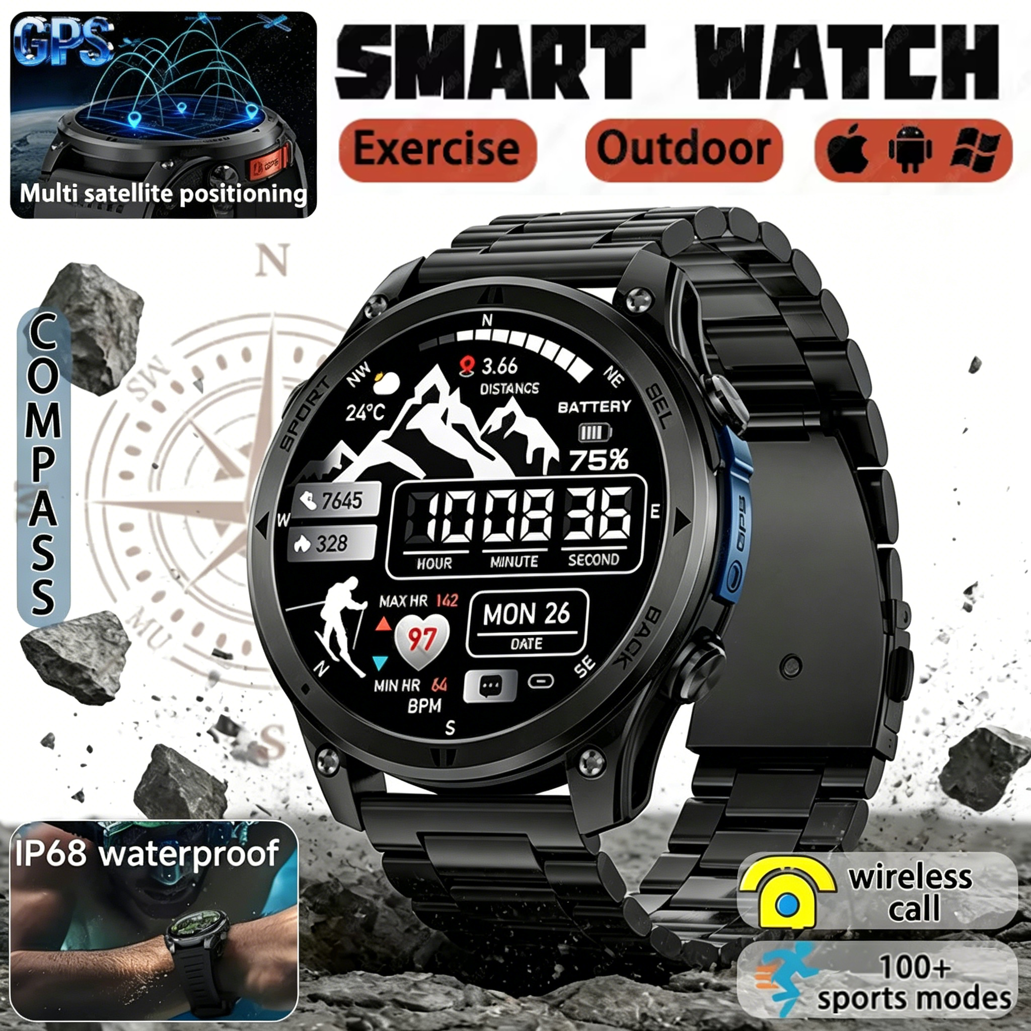 Sports Equipment In French - Hot New GPS smartwatch for 2026