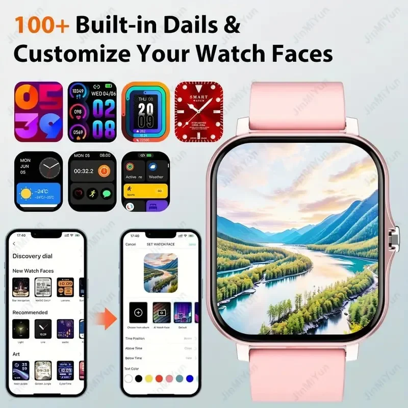 Sports Equipment In French - Smart Watch 1.83inch Full touch screen